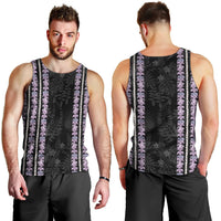 Hawaii Queen Liliuokalani Men Tank Top Hawaiian Lei Pua Kalaunu
