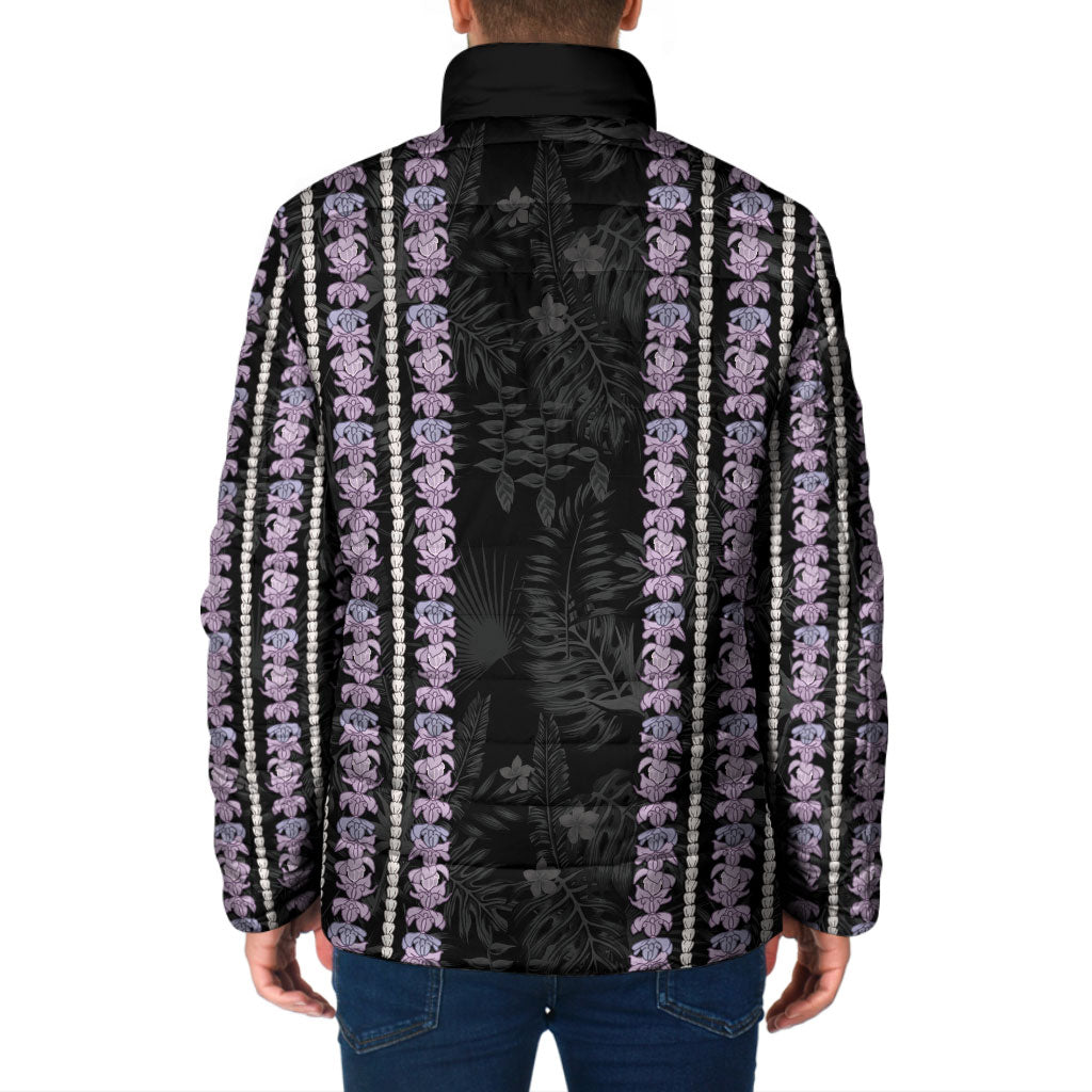 Hawaii Queen Liliuokalani Padded Jacket Hawaiian Lei Pua Kalaunu