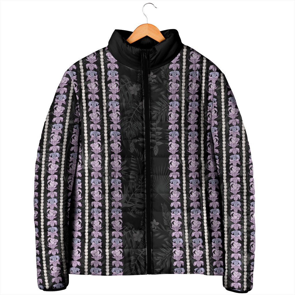 Hawaii Queen Liliuokalani Padded Jacket Hawaiian Lei Pua Kalaunu