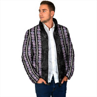 Hawaii Queen Liliuokalani Padded Jacket Hawaiian Lei Pua Kalaunu