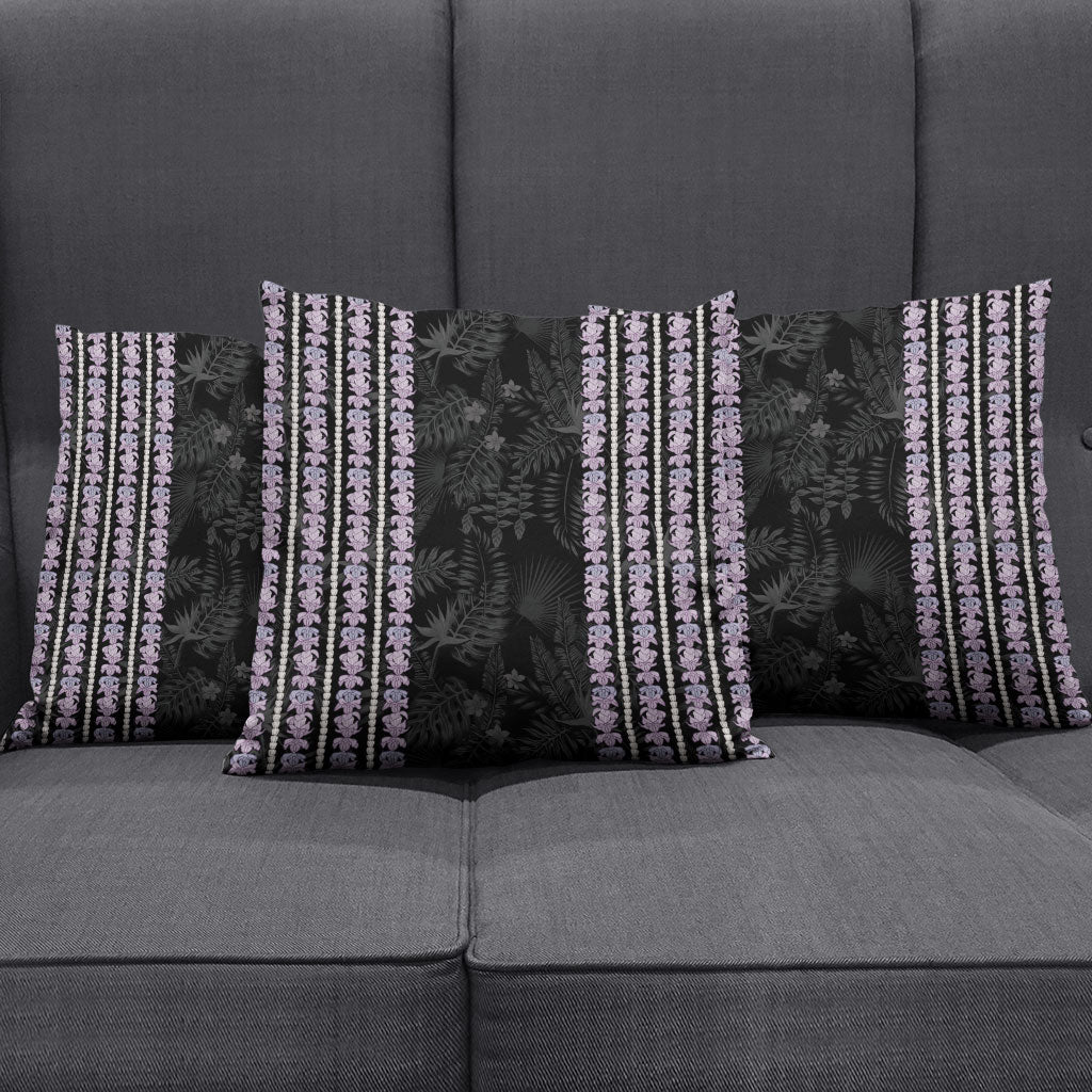 Hawaii Queen Liliuokalani Pillow Cover Hawaiian Lei Pua Kalaunu