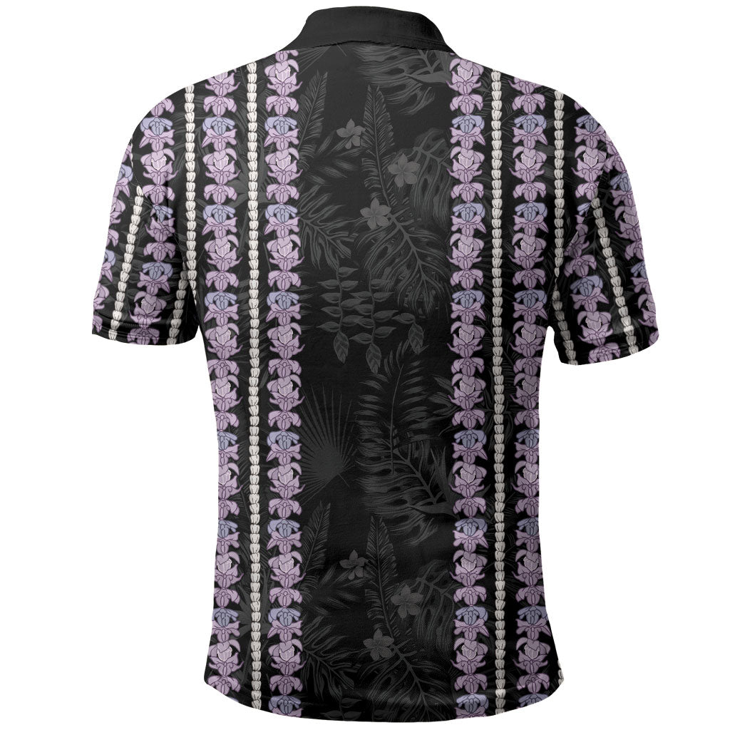 Hawaii Queen Liliuokalani Polo Shirt Hawaiian Lei Pua Kalaunu
