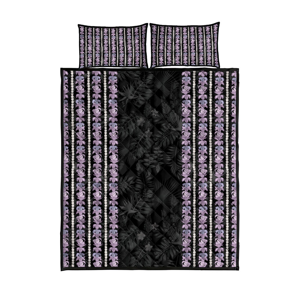 Hawaii Queen Liliuokalani Quilt Bed Set Hawaiian Lei Pua Kalaunu