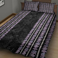 Hawaii Queen Liliuokalani Quilt Bed Set Hawaiian Lei Pua Kalaunu