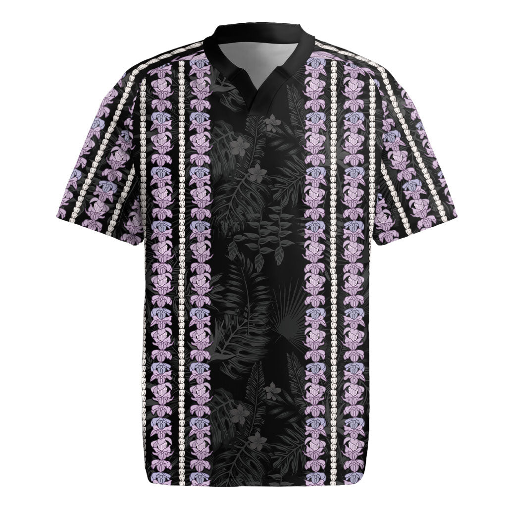 Hawaii Queen Liliuokalani Rugby Jersey Hawaiian Lei Pua Kalaunu