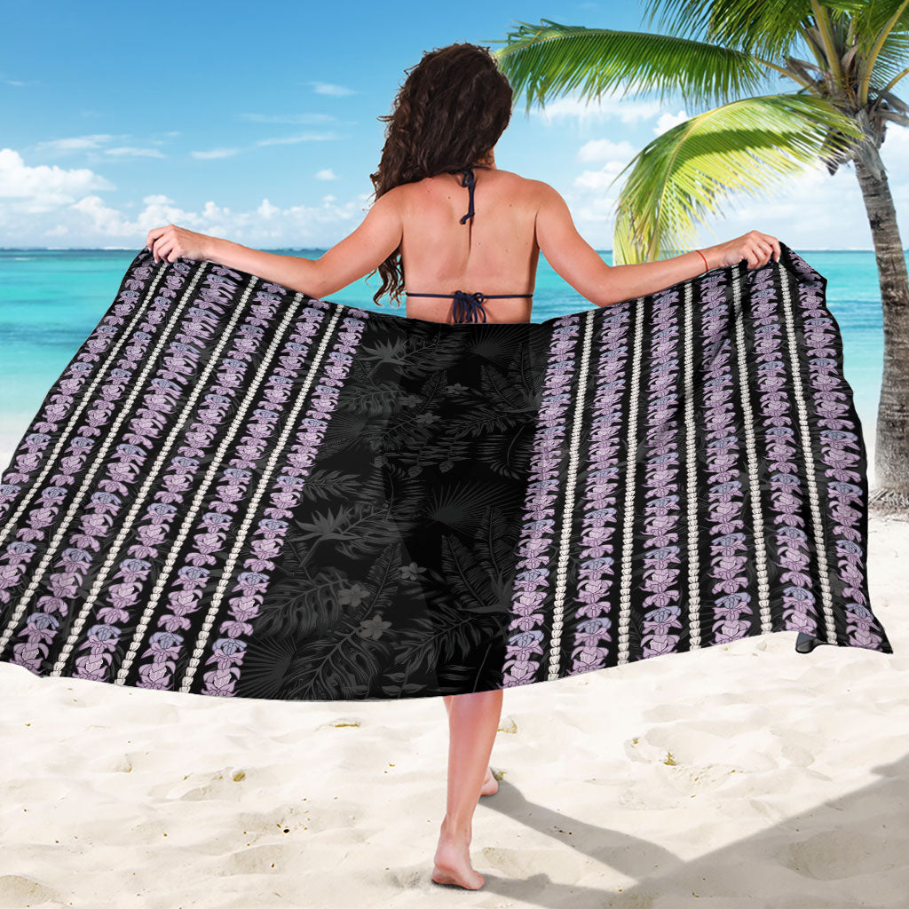 Hawaii Queen Liliuokalani Sarong Hawaiian Lei Pua Kalaunu
