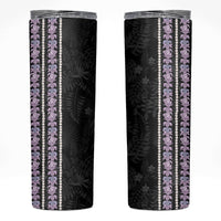 Hawaii Queen Liliuokalani Skinny Tumbler Hawaiian Lei Pua Kalaunu