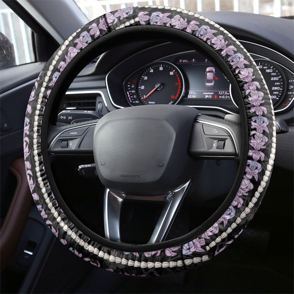 Hawaii Queen Liliuokalani Steering Wheel Cover Hawaiian Lei Pua Kalaunu