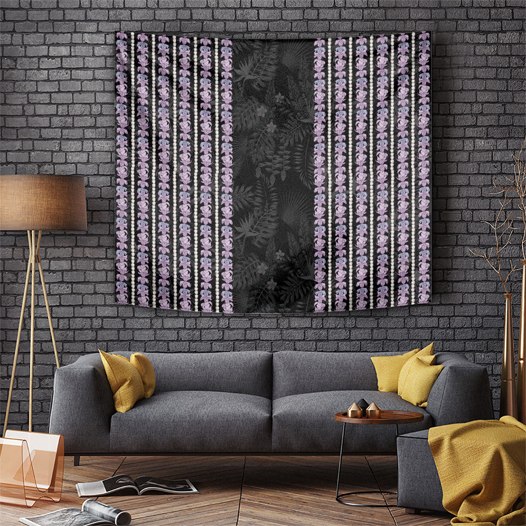 Hawaii Queen Liliuokalani Tapestry Hawaiian Lei Pua Kalaunu