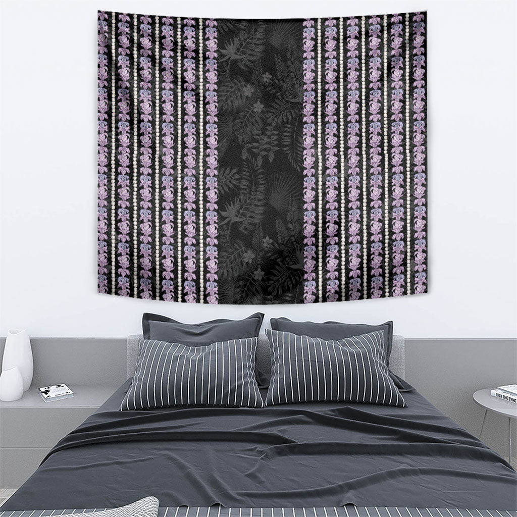 Hawaii Queen Liliuokalani Tapestry Hawaiian Lei Pua Kalaunu