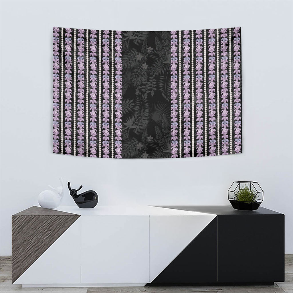 Hawaii Queen Liliuokalani Tapestry Hawaiian Lei Pua Kalaunu