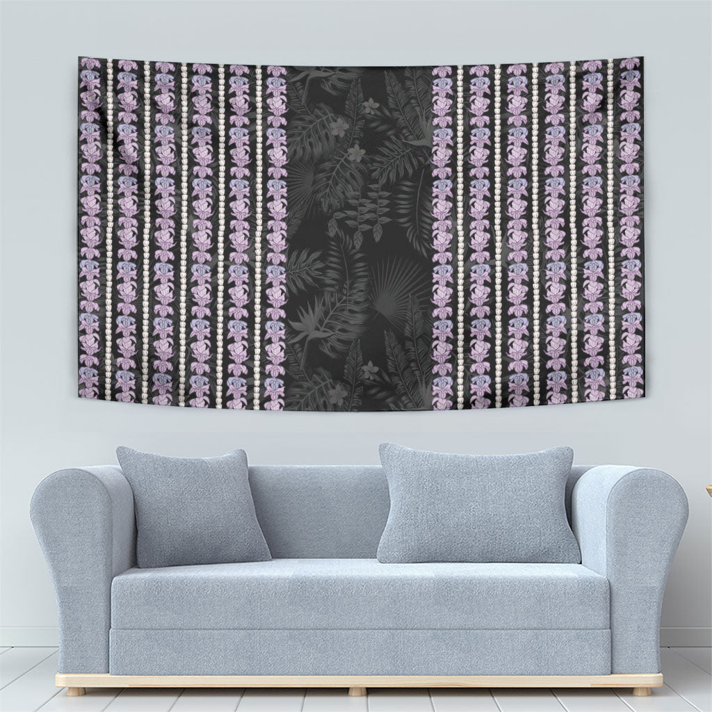 Hawaii Queen Liliuokalani Tapestry Hawaiian Lei Pua Kalaunu