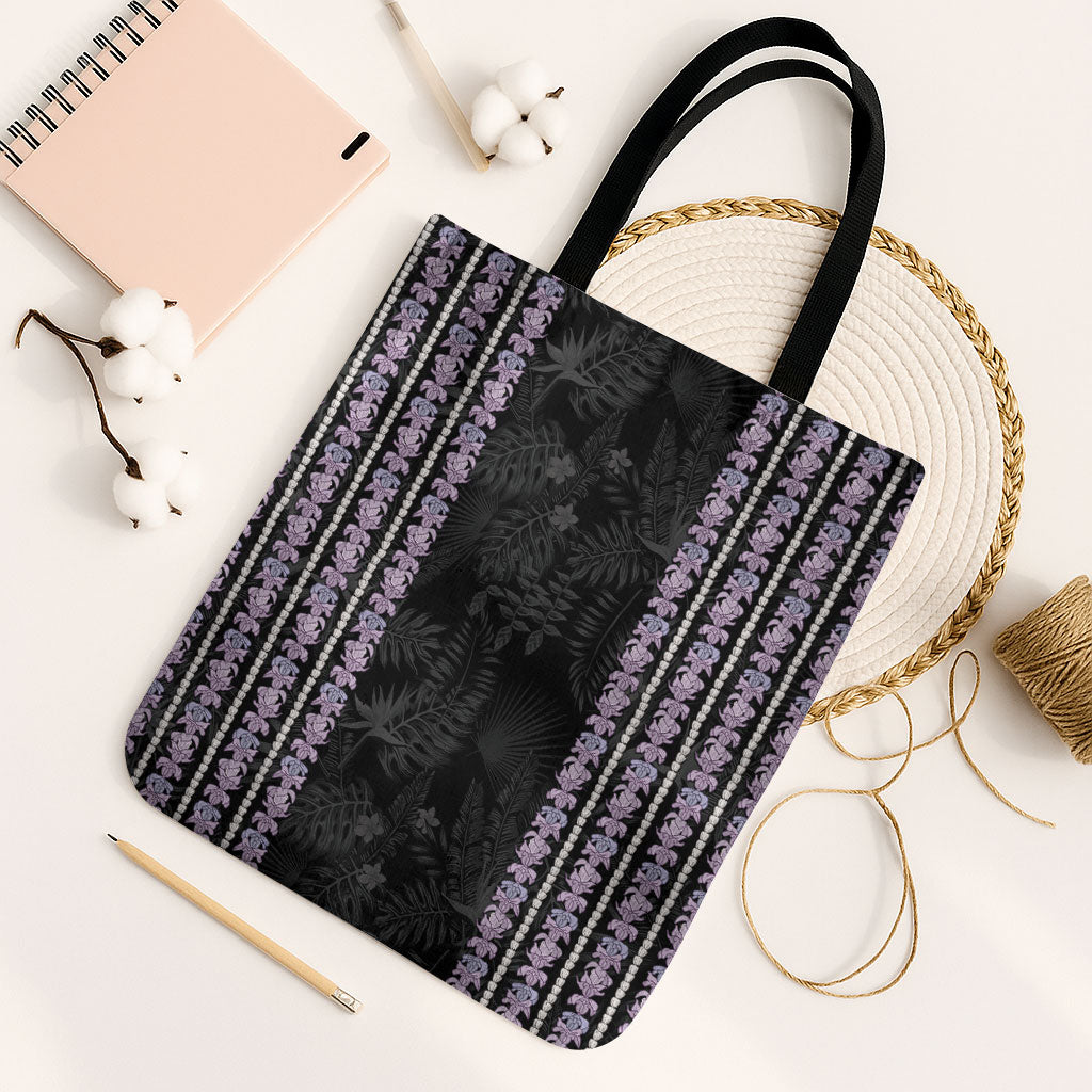 Hawaii Queen Liliuokalani Tote Bag Hawaiian Lei Pua Kalaunu