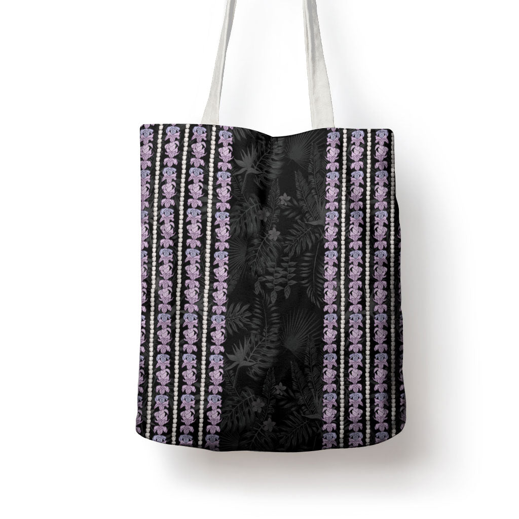 Hawaii Queen Liliuokalani Tote Bag Hawaiian Lei Pua Kalaunu
