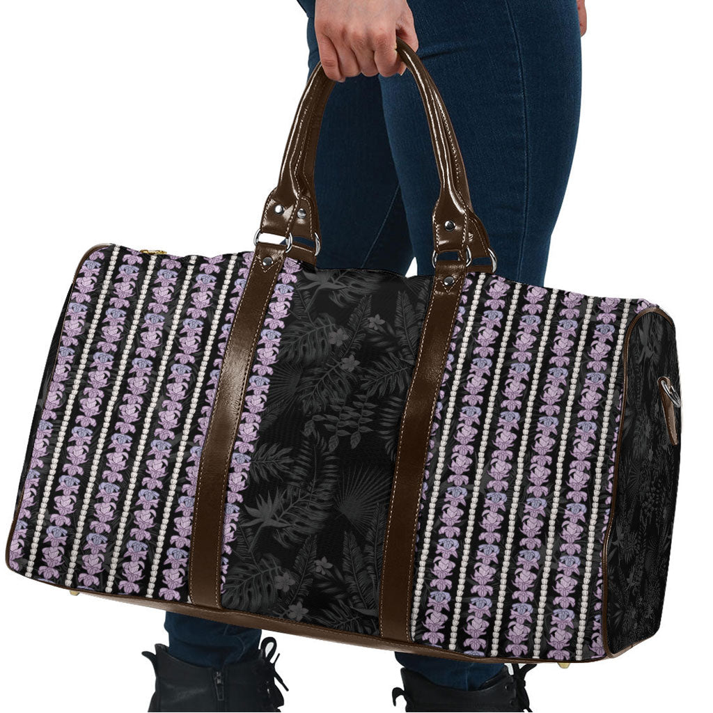 Hawaii Queen Liliuokalani Travel Bag Hawaiian Lei Pua Kalaunu