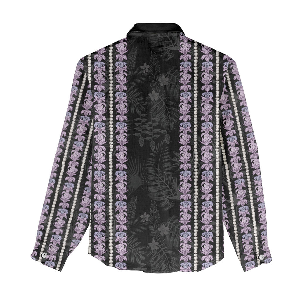 Hawaii Queen Liliuokalani Women Casual Shirt Hawaiian Lei Pua Kalaunu