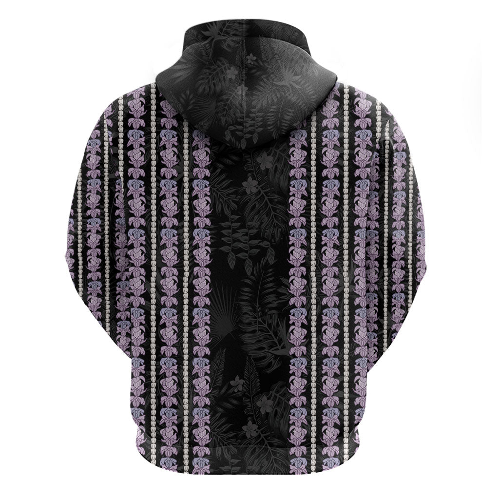 Hawaii Queen Liliuokalani Zip Hoodie Hawaiian Lei Pua Kalaunu