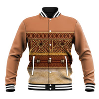 Polynesian Princess Inspired Cosplay Costume Baseball Jacket Traditional Tapa Pattern