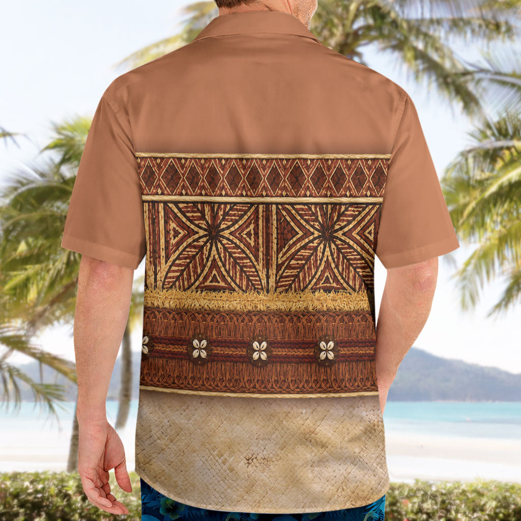 Polynesian Princess Inspired Cosplay Costume Hawaiian Shirt Traditional Tapa Pattern