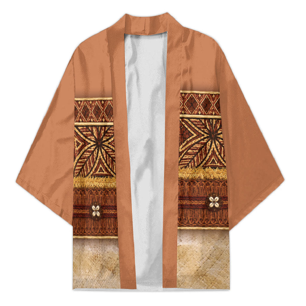 Polynesian Princess Inspired Cosplay Costume Kimono Traditional Tapa Pattern