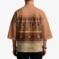 Polynesian Princess Inspired Cosplay Costume Kimono Traditional Tapa Pattern