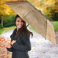 Polynesian Princess Inspired Cosplay Costume Umbrella Traditional Tapa Pattern