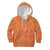 Personalised Lapita Culture Kid Hoodie Iconic Double Face Pattern LT05 Hoodie Brown - Polynesian Pride