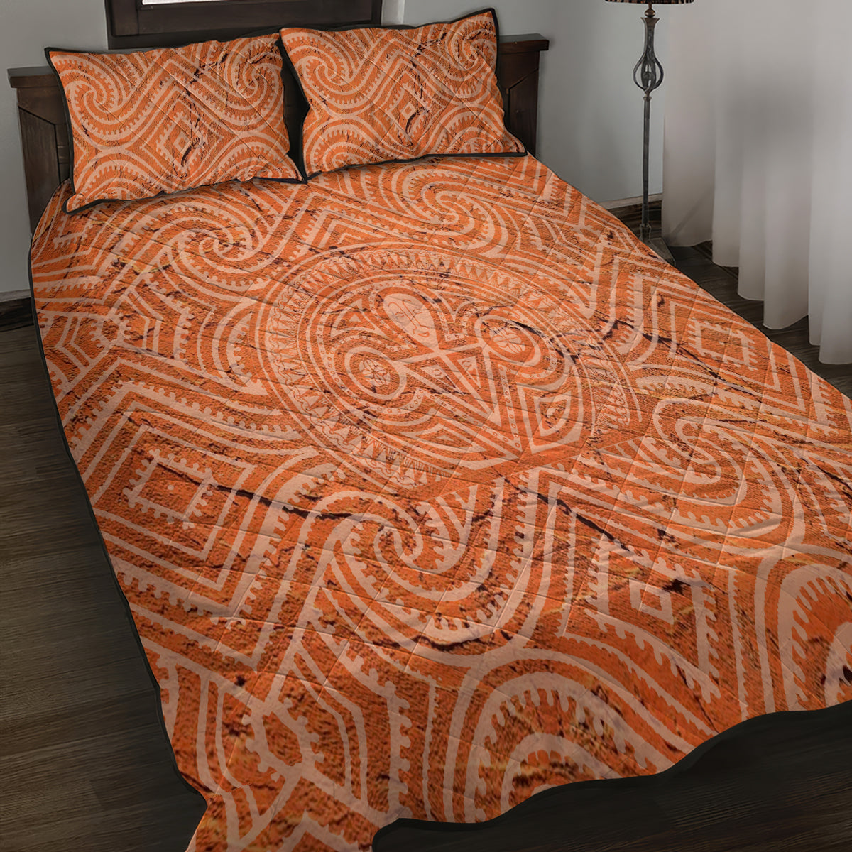 Lapita Culture Quilt Bed Set Iconic Double Face Pattern LT05 - Polynesian Pride