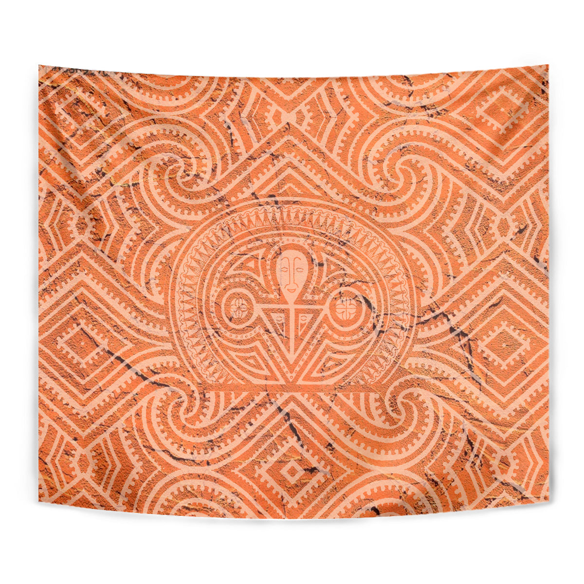 Lapita Culture Tapestry Iconic Double Face Pattern LT05 - Polynesian Pride