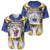 Samoa Christmas Baseball Jersey Snow Globe With Samoan Santa - Polynesian Pride