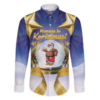 Samoa Christmas Family Matching Mermaid Dress and Hawaiian Shirt Snow Globe With Samoan Santa - undefined