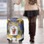 Samoa Christmas Luggage Cover Snow Globe With Samoan Santa - Polynesian Pride