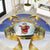 Samoa Christmas Round Carpet Snow Globe With Samoan Santa - Polynesian Pride