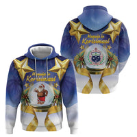 Samoa Christmas Zip Hoodie Snow Globe With Samoan Santa LT05 - Polynesian Pride