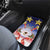 American Samoa Christmas Car Mats Seashell Santa Beach Vibes - Polynesian Pride