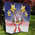 American Samoa Christmas Quilt Seashell Santa Beach Vibes - Polynesian Pride
