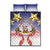 American Samoa Christmas Quilt Bed Set Seashell Santa Beach Vibes - Polynesian Pride