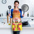 French Polynesia Christmas Apron Seashell Santa Beach Vibes - Polynesian Pride