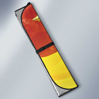 French Polynesia Christmas Auto Sun Shade Seashell Santa Beach Vibes LT05 - Polynesian Pride