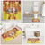 French Polynesia Christmas Bathroom Set Seashell Santa Beach Vibes - Polynesian Pride