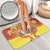 French Polynesia Christmas Bathroom Set Seashell Santa Beach Vibes - Polynesian Pride