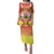 French Polynesia Christmas Family Matching Puletasi and Hawaiian Shirt Seashell Santa Beach Vibes - Polynesian Pride
