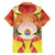 French Polynesia Christmas Family Matching Summer Maxi Dress and Hawaiian Shirt Seashell Santa Beach Vibes - Polynesian Pride