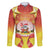 French Polynesia Christmas Family Matching Summer Maxi Dress and Hawaiian Shirt Seashell Santa Beach Vibes - Polynesian Pride