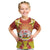 French Polynesia Christmas Kid T Shirt Seashell Santa Beach Vibes - Polynesian Pride