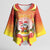 French Polynesia Christmas Kimono Sleeve Blouse Seashell Santa Beach Vibes - Polynesian Pride