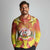 French Polynesia Christmas Long Sleeve Polo Shirt Seashell Santa Beach Vibes - Polynesian Pride
