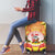 French Polynesia Christmas Luggage Cover Seashell Santa Beach Vibes - Polynesian Pride