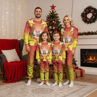 French Polynesia Christmas Pajama Set Seashell Santa Beach Vibes LT05 - Polynesian Pride