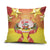 French Polynesia Christmas Pillow Cover Seashell Santa Beach Vibes - Polynesian Pride